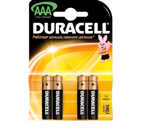 Батарейка DURACELL LR06 (АА) алкалиновая BASIC бл./16шт. фото 1