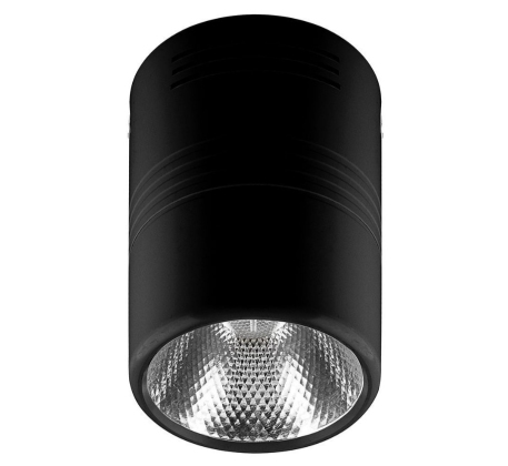 Накладной светильник св/д спот Feron 10W(800Lm) 4000K 4K 30гр. черный AL518 75x105 29890 фото 1