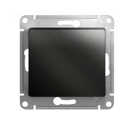 Выключатель 1кл с/у антрацит механизм Glossa Schneider Electric GSL000711 фото 1