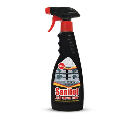Спрей для чистки плит Sanitol, 500 мл 210355 фото 1
