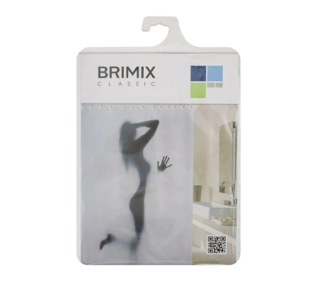Штора в ванную комнату BRIMIX  фотопечать Тень 02-27 фото 1