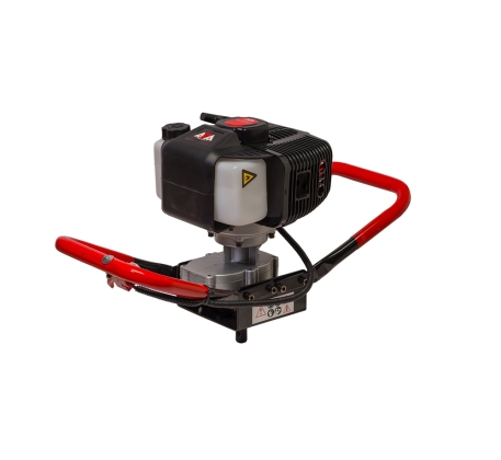 Мотобур бенз.P.I.T. P51211 (2-х такт., 2.2кВт, 63см3, 8000об, 4-х ручный, Без шнека!) фото 1