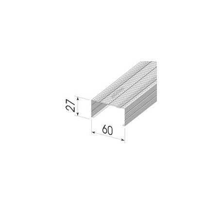Профиль потолочный Knauf 60x27x0.6 AR П60 L=3000 (12 шт) фото 1