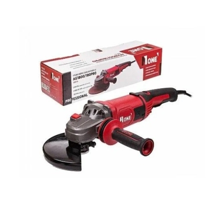 УШМ №1 AG1800/180-PRO (180мм,1800Вт, регул. обор., повыш.пылезащита, Японский подшипник) фото 1