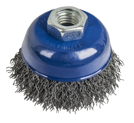 Кордщетка для МШУ ПРАКТИКА 65мм чаша витая мягкая 032-423 фото 1