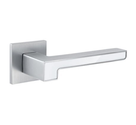Ручки дверные Code Deco Slim H-30120-A-CRS/W 31633 фото 1