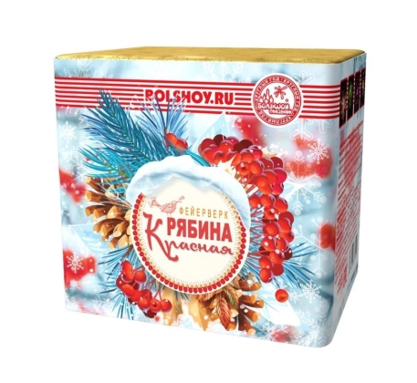 Батарея салютов малые Рябина красная СХ420025 фото 1