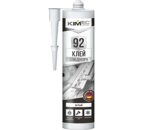 Жидкие гвозди КIMTEC 92 декор белые 280мм 03-01-92 фото 1