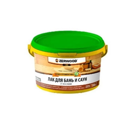 Лак ZERWOOD LBS для бань и саун 2.5кг фото 1
