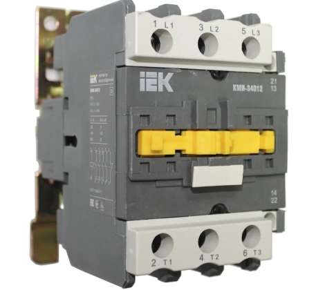 Контактор КМИ-34012 40А 230В/АС3 1НО 1НЗ IEK фото 1