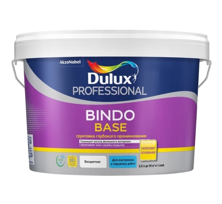 Грунт ВД Dulux Professional Bindo глубокого проникновения для нар. и вн. работ ( 2,5л) !!! фото 1