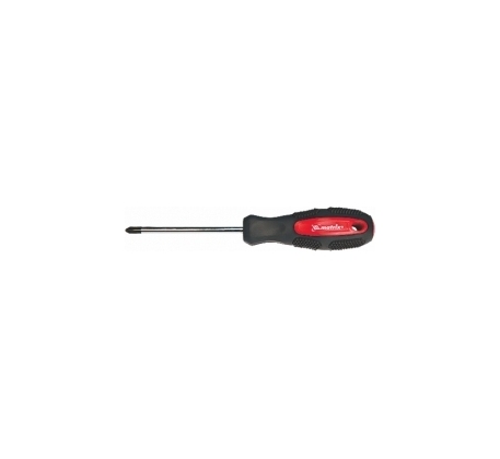 Отвертка Anti-Slip SL6,0х100мм. CrV, двухкомпонентная рукоятка /12220/ фото 1