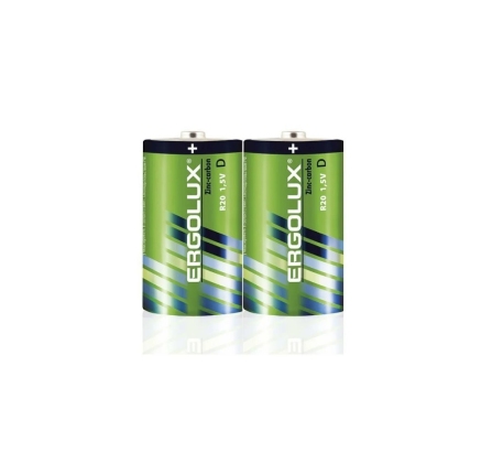 Батарейка «Ergolux» R20 SR-2  (2*D-  72 комп.)/12442/876619 фото 1