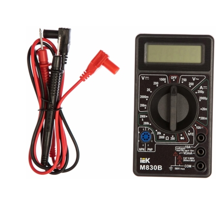 Мультиметр M830B Universal IEK фото 1