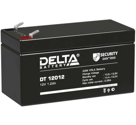Аккумулятор DELTA DT 12012 12В 1.2А/ч фото 1