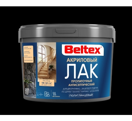Лак акриловый Белтекс пропиточный матовый 1л. фото 1