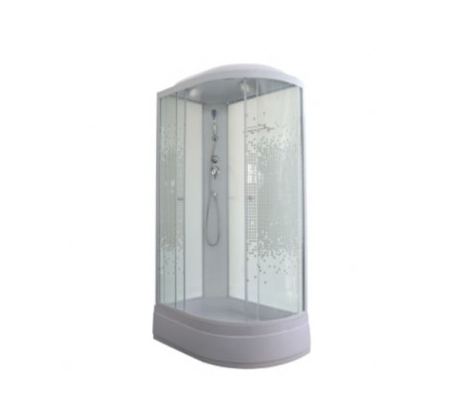 Душевая кабина ALT-EM120W-L 80х120х215 с/п фото 1