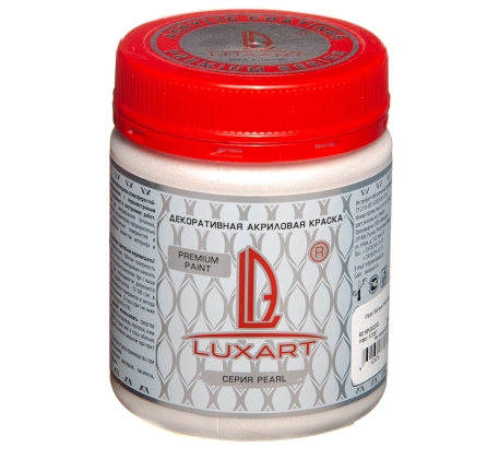 Краска акриловая Luxart Pearl Белая перломутровая 0.11кг фото 1