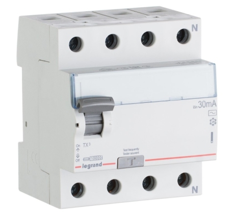 УЗО Legrand 403009 4P 40А 30мА 6kA эл-мех ТX3 фото 1