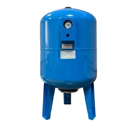 Гидроаккумулятор 100л. ТМ Rona VT-100 вертикальный с манометром фото 1