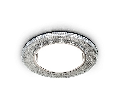 Светильник Ambrella Light G290 GX53+3W CH хром/прозрачный (LED WIGHT) фото 1