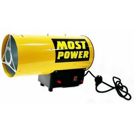 Тепловая пушка газовая MOST POWER TSG-20M (20кВт, площадь 160м2, расх.топл.1,45л/ч) фото 1