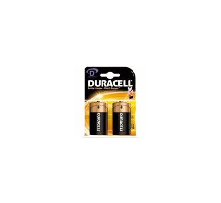 Батарейка DURACELL LR20 алкалиновая бл./2шт. фото 1