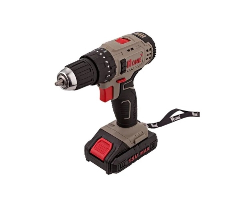 Дрель акк. №1 бесщет. CDI18,/2.0-PRO-BR CLASSIC (18V, 2.0A/h, 40Hm, 2акк, 2скор, кейс) фото 1