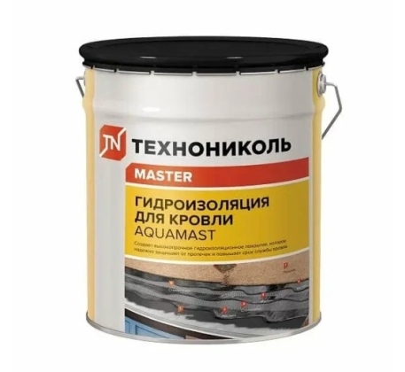 Мастика битумно-резиновая AquaMast (18кг.)  кровля Технониколь фото 1