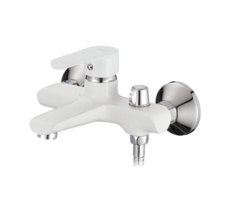 Cмеситель в ванну MIXXUS COLORADO кор.излив 009 EURO d-35 WHITE /MI0045/ фото 1