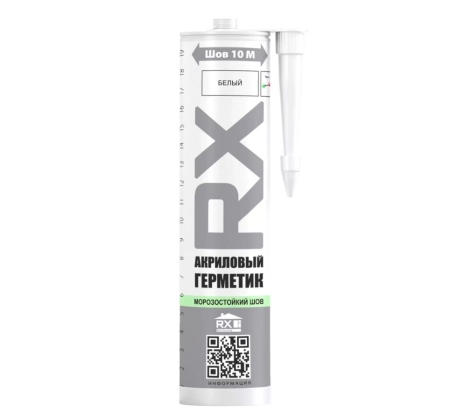 Герметик акриловый Formula RX белый 260мл. фото 1