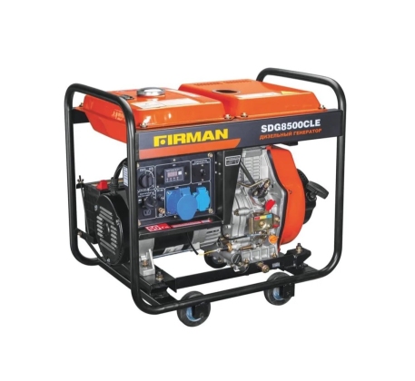 Электростанция дизельная FIRMAN SDG8500CLE эл.старт (6,0/6,6 кВт, двиг. 4такт FIRMAN SDE 192F, 498см фото 1