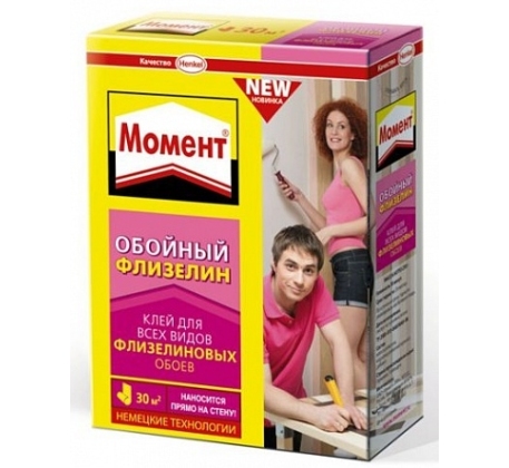 Клей МОМЕНТ обойный ФЛИЗЕЛИН 250 г фото 1