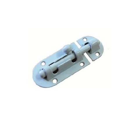 Шпингалет 01.01.03 (G-021D 2) L=70мм WW (белый) (30) MARLOK 2747 фото 1