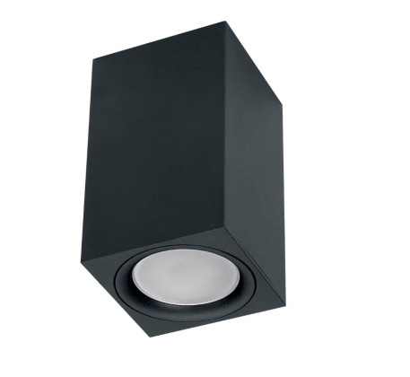 Накладной светильник спот Feron GU10 35W IP20 черный 60x60x100 ML1744 41198 фото 1