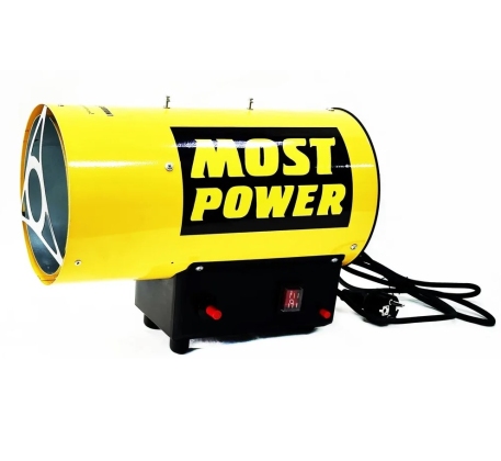Тепловая пушка газовая MOST POWER TSG-10M (10кВт, площадь 101м2, расх.топл.0,73л/ч) фото 1
