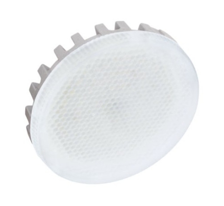Лампа св/д Ecola Light GX53 220V/12W 4200 мат. стекло  большой радиатор 41х75 T5LV12ELC фото 1
