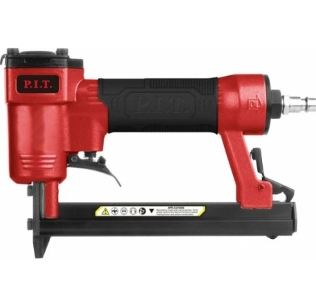 Степлер пневматический P.I.T. PNA16-A (90-120 PSI, 33,9л/мин, магазин 140шт, скобы 6-16мм) фото 1