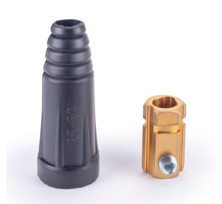Кабельная розетка 35-50 (соединитель) FoxWeld 511.0313/CX0541  (4840) фото 1