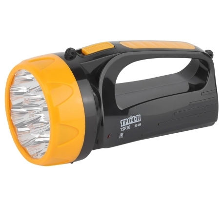 Фонарь светодиод Аккум 4V1.5Ah 15LED 2 режима ЗУ 220В TSP10 Трофи фото 1