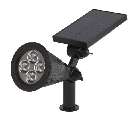 Светильник садовый на солнечной батарее 4Led ERASP024-10 ЭРА фото 1
