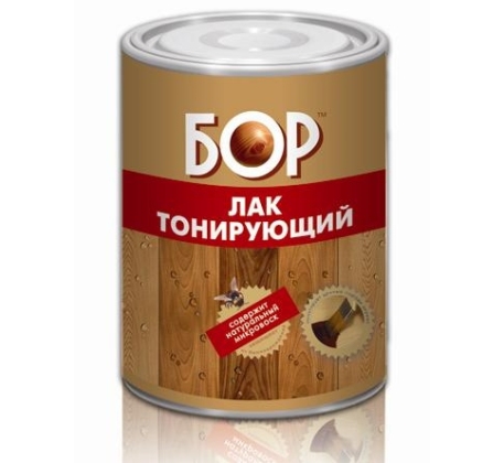 Деревозащитное средство БОР с лаком 0,75кг. б/ц фото 1