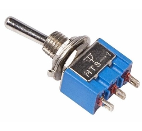 Тумблер 250V 3А (3c) ON-ON однополюсный Micro REXANT 36-4010 фото 1