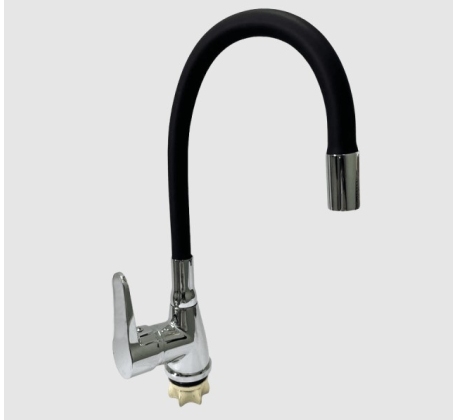 Cмеситель для кухни  AQUASTRIDE S02-1H32-2 BLACK фото 1