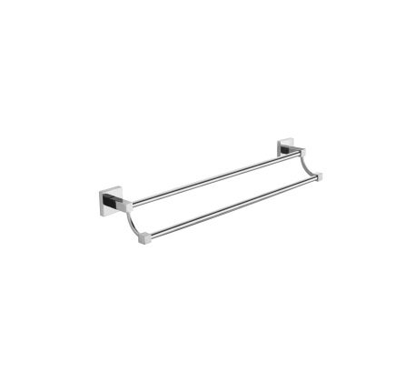 Полотенцедержатель RINA трубчатый двойной AZ-87002 фото 1
