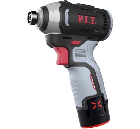 Винтоверт .P.I.T. IMPACT акк бесщет PSD12K-120A/2 (12В, 120Нм, 3 ск, HEX 1/4