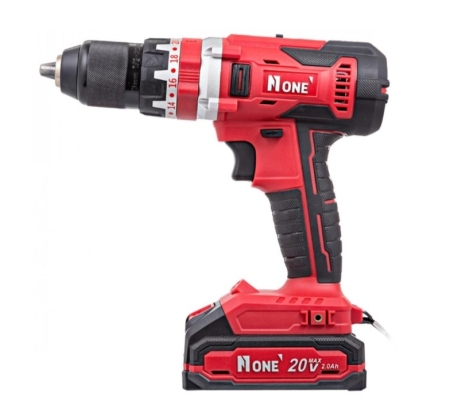 Дрель акк. №1 бесщет. CDI20/2,0-SPRO (45Hm, 20V/2,0Ah,10мм метал. патрон, 500-1650об/мин,кейс) №1 фото 1