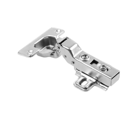 Петля clip-on с доводчиком, 110 градусов, полунакладная M350-Half (никель) 123026 фото 1