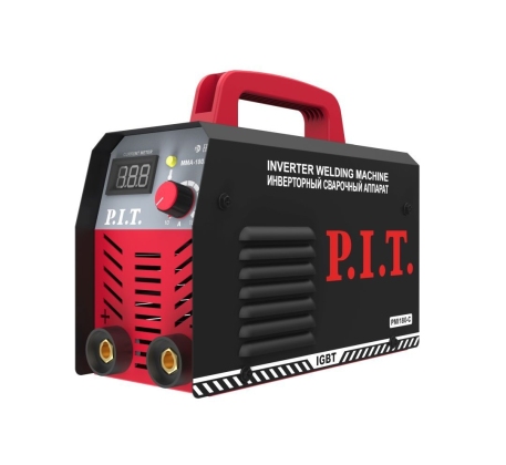 Сварочный аппарат P.I.T. PMI 180-C IGBT (180 А,ПВ-60,1,6-3.2 мм,4,8квт, от пониж нап.170,гор старт) фото 1