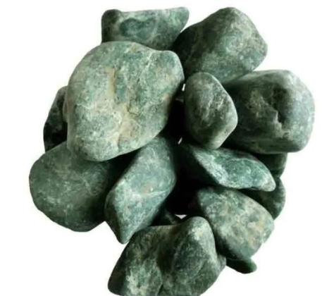 Камень для бани Змеевик (серпентинит) 10кг  коробка АК фото 1